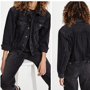 AGOLDE Blanca Elasticated Jacket Dark Denim size XS